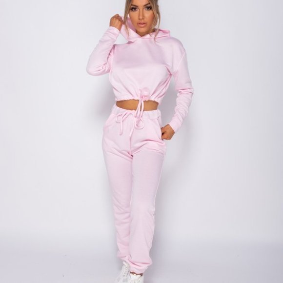 5 ⭐Jenna Blush Pink Drawstring Joggers - Picture 8 of 10